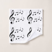 "音楽"はタオルセットに注意します バスタオルセット (ウォッシュタオル)