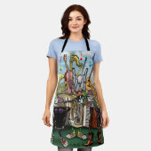 音楽 エプロン (着用した状態)