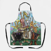 音楽 エプロン (正面)