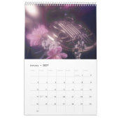 音楽 カレンダー (1月 2027)