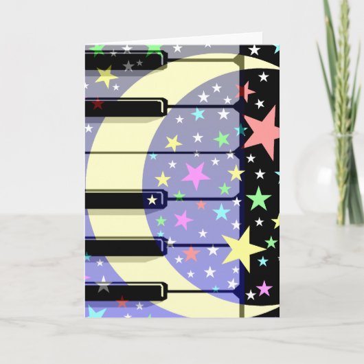 音楽 カード (正面)