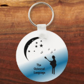 音楽 – キーチェークールン キーホルダー (正面)