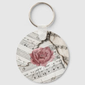 音楽 キーホルダー (正面)