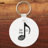 音楽 キーホルダー (正面)