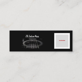 音楽/ギタリストQRコード スキニー名刺