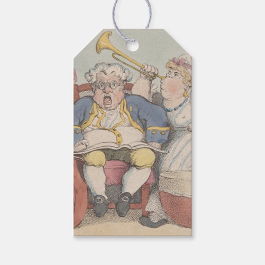 音楽 – ギフトラベル ギフトタグ (正面)