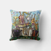 音楽 クッション (裏面)