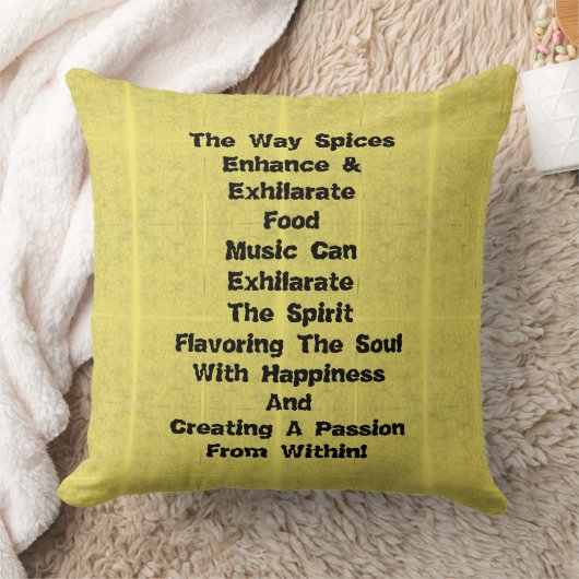 音楽！ クッション (ブランケット)