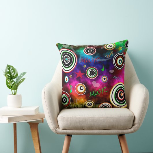 音楽 クッション (椅子)