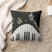 音楽 クッション (ブランケット)