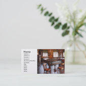 音楽-グランドピアノ 名刺 (スタンド正面)