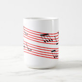 音楽 コーヒーマグカップ (中央)