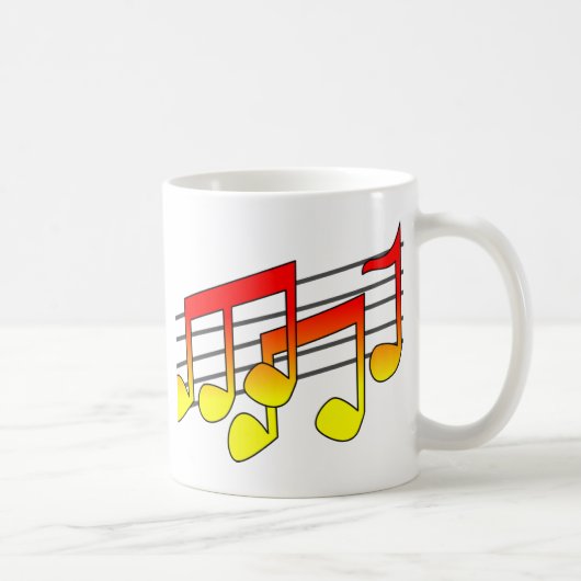 音楽 コーヒーマグカップ (右)