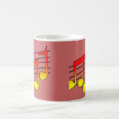 音楽 コーヒーマグカップ (中央)