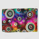 音楽 ゴルフタオル (横)