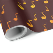 音楽、ゴールデンノート ラッピングペーパー (ロールコーナー)