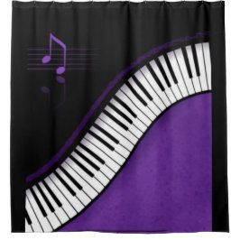 音楽 シャワーカーテン