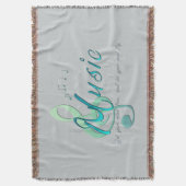 音楽 スローブランケット (正面縦)