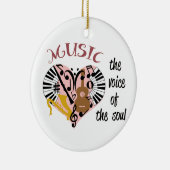 音楽 セラミックオーナメント (右)