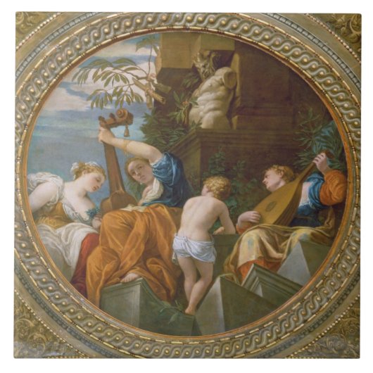 音楽 タイル (正面)