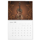 音楽、ダンス、おもしろい カレンダー (1月 2026)