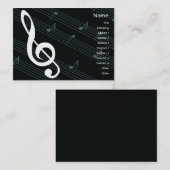 音楽-チュビー 名刺 (正面/裏面)