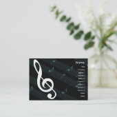 音楽-チュビー 名刺 (スタンド正面)