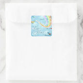 音楽、デジタルアートを作る スクエアシール (バッグ)