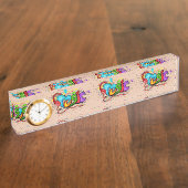 音楽 デスクネームプレート (側面)