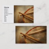 音楽 – ドラム – カデンス 名刺 (正面/裏面)