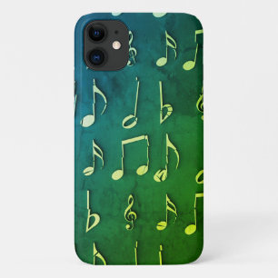 音楽、ノート、ミュート iPhone 11 ケース