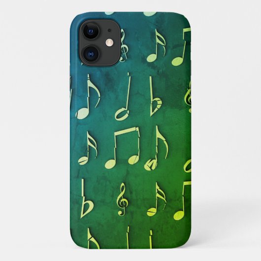 音楽、ノート、ミュート Case-Mate iPhoneケース (裏面)
