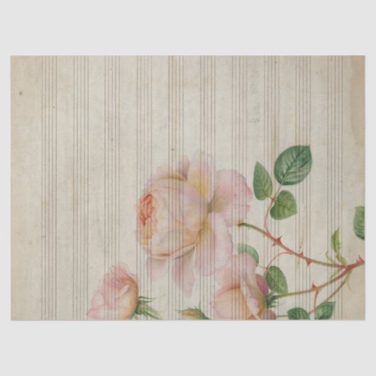 音楽・バラシリーズデザイン15 薄葉紙 (正面)