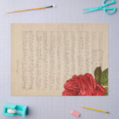 音楽・バラシリーズデザイン1 薄葉紙 (クラフト)