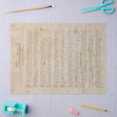 音楽・バラシリーズデザイン6 薄葉紙 (クラフト)