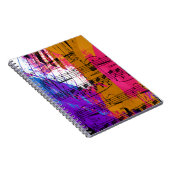 音楽、ピアノデコール(12) ノートブック (右側)