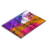 音楽、ピアノデコール(12) ノートブック (左側)