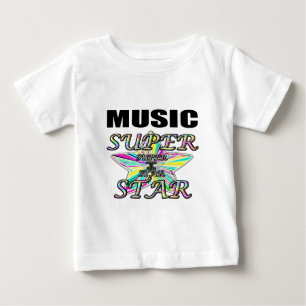 音楽 ベビーTシャツ