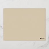 音楽 – ホイルポストカード 箔シーズンポストカード (裏面)