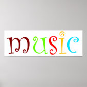 音楽 ポスター (正面)