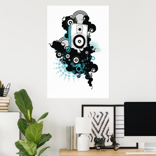 音楽 ポスター (ホームオフィス)