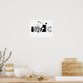 音楽 ポスター (キッチン)