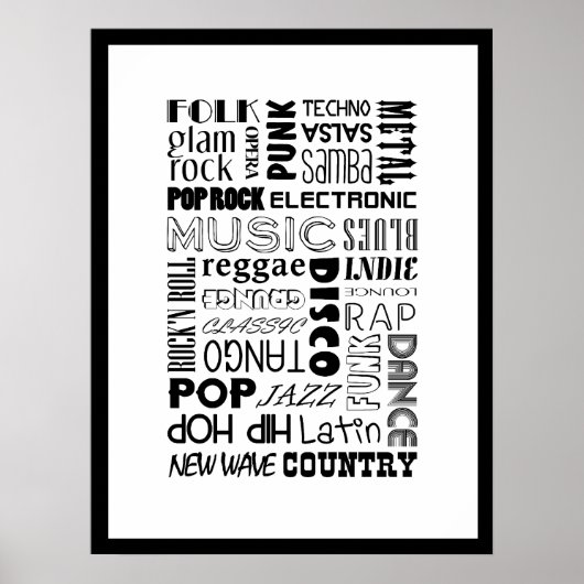 音楽 ポスター (正面)