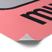 音楽 ポスター (角)