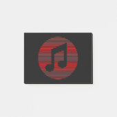 音楽 ポストイット (正面)