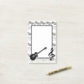 音楽 ポストイット (デスク上)