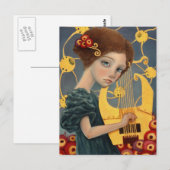 音楽 ポストカード (正面/裏面)