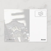 音楽 ポストカード (裏面)