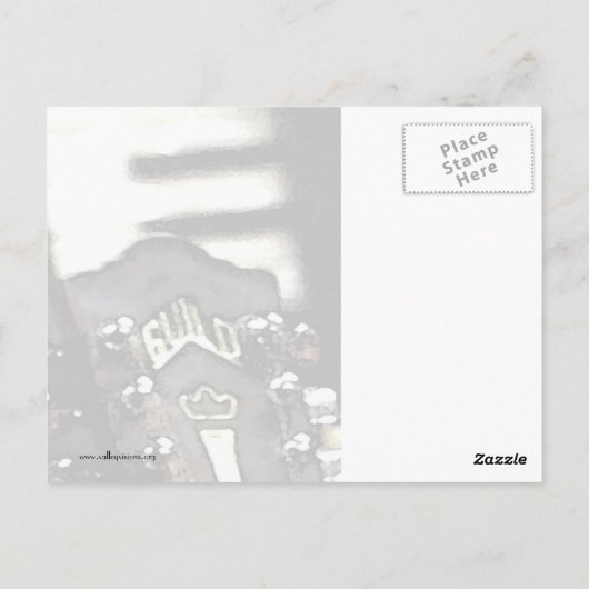 音楽 ポストカード (裏面)