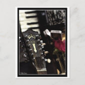 音楽 ポストカード (正面)